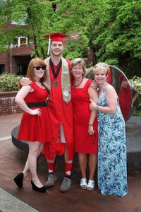 Abe's graduation day from NCSU 